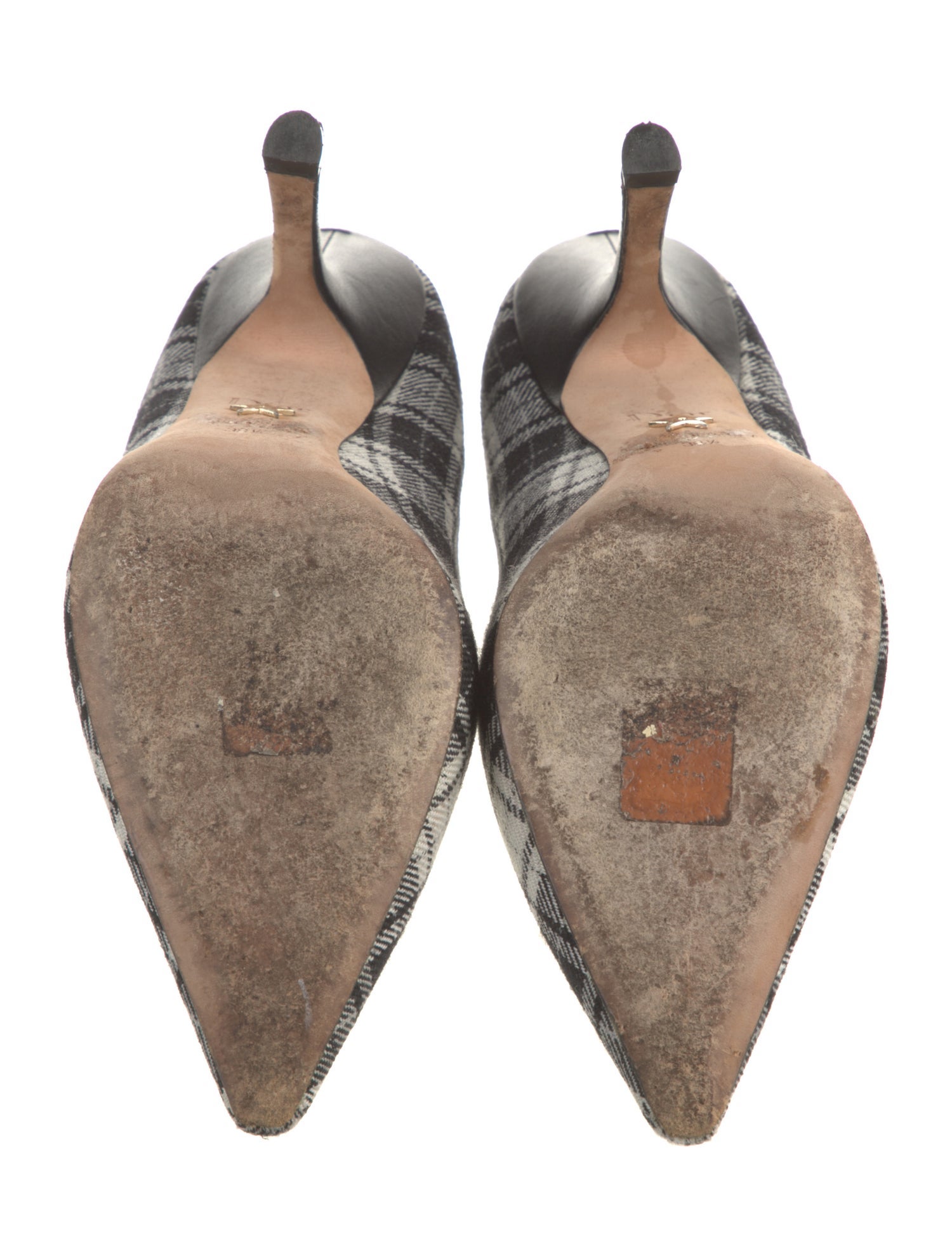 Christian Dior Wool Printed Pumps